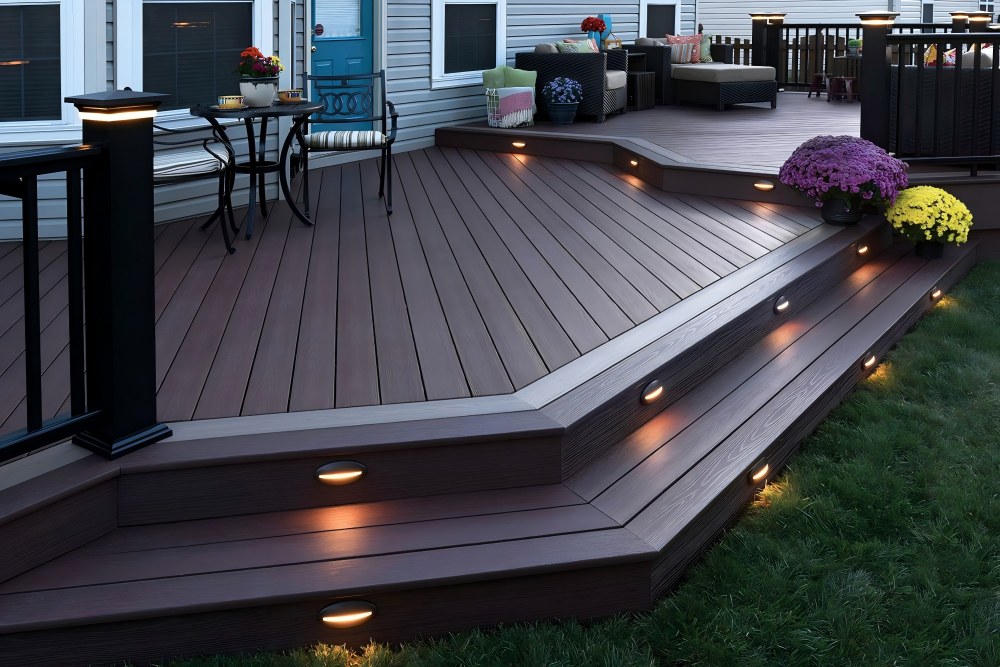 WPC decking for home
