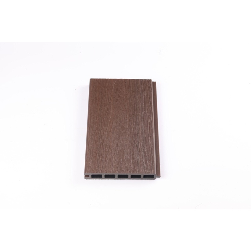 Wholesale Elegant Outdoor 3D Embossed Smooth Wood Grain Weatherproof WPC Fence