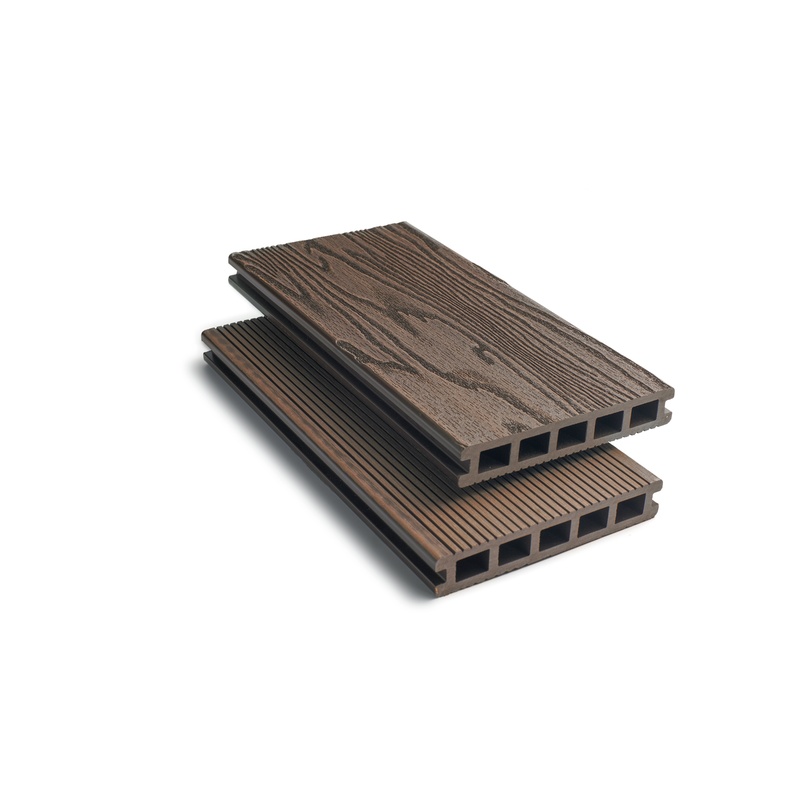 WPC 3D Embossed Decking