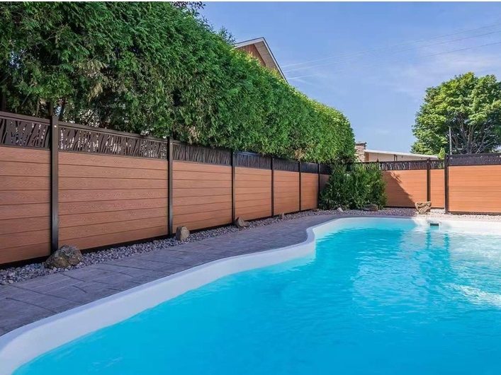 Residential Pool Area - WPC Pool Fence