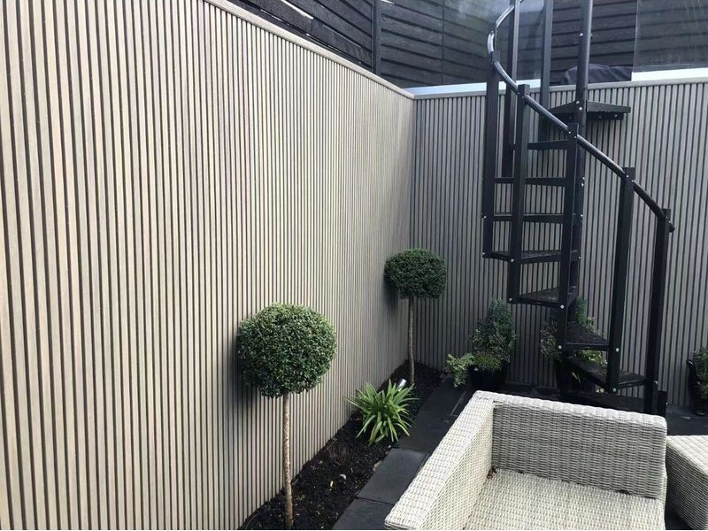 Urban Rooftop Terrace - WPC Privacy Fence