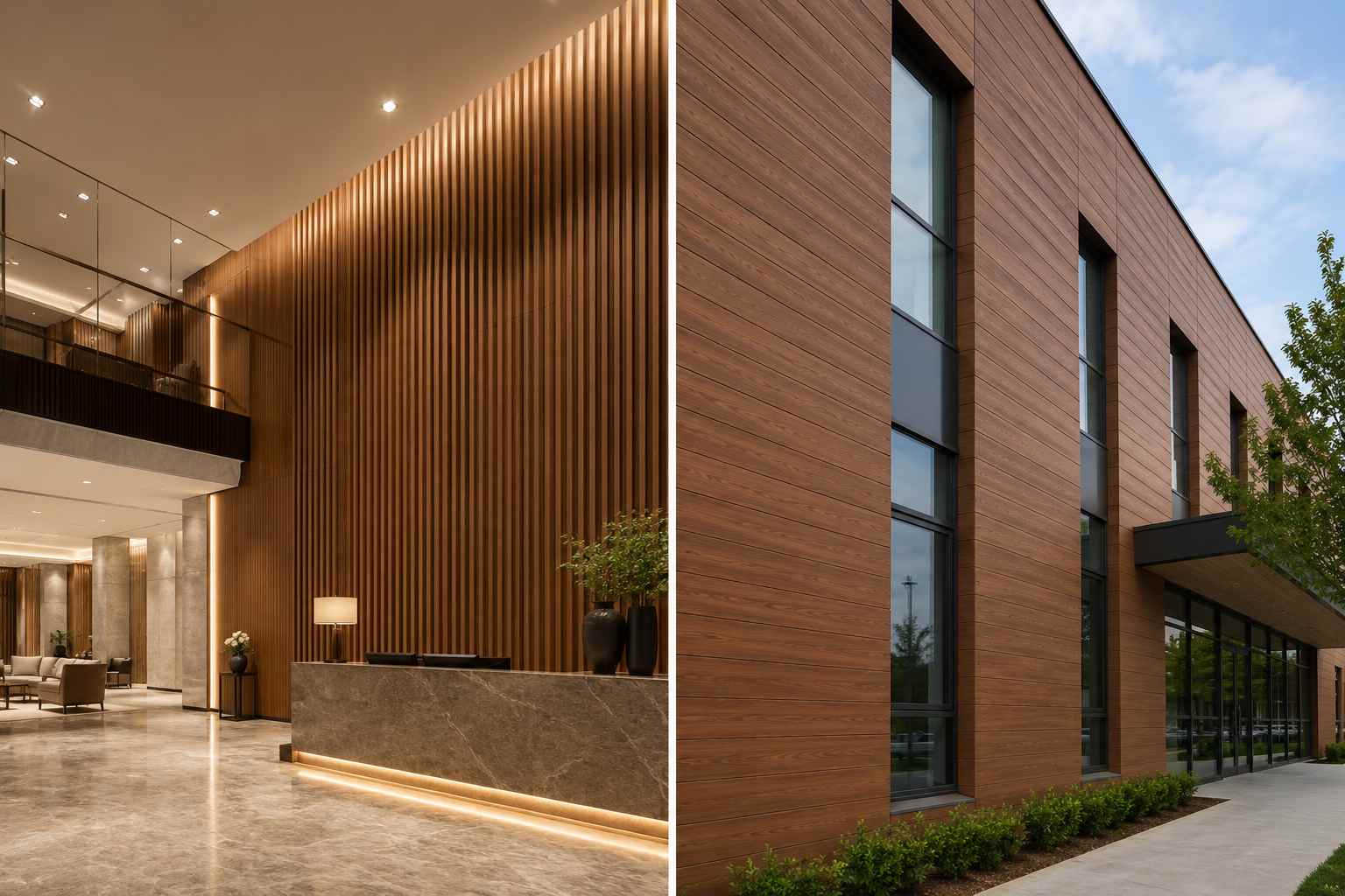 Interior vs. Exterior WPC Wall Panels